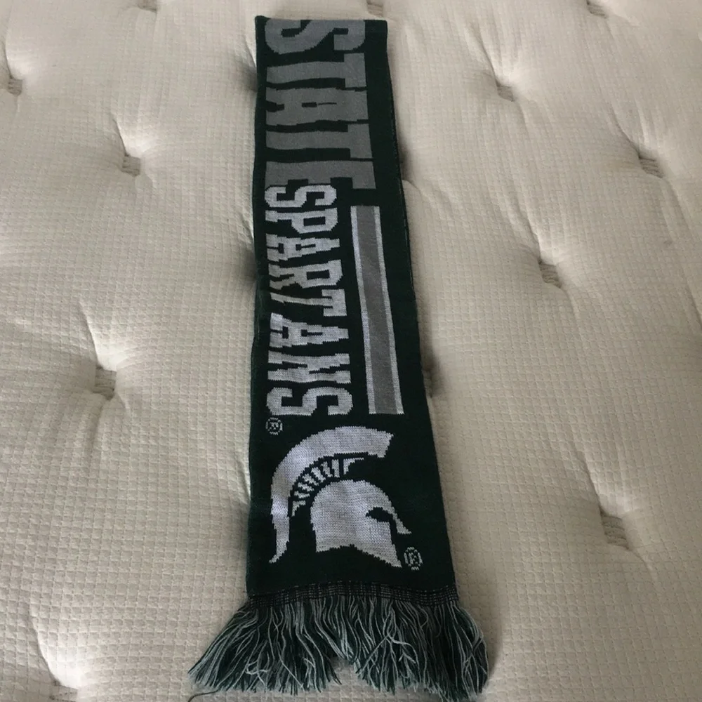 Men Michigan Spartans College Scarf